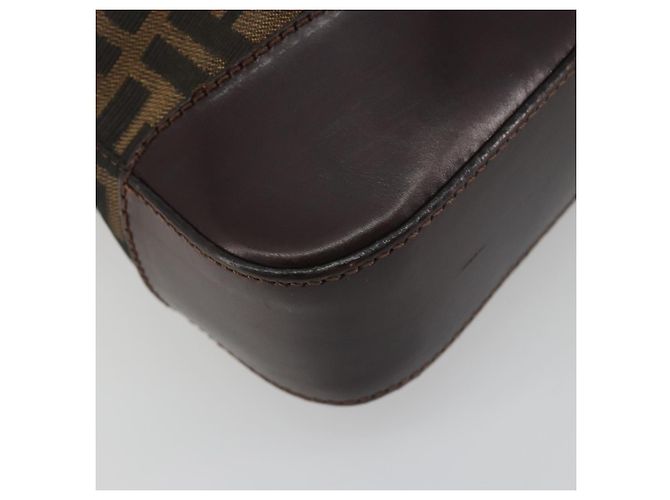 FENDI Zucca Canvas Tote Bag Brown Auth 195452V Braun - Ansicht 14