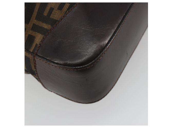 FENDI Zucca Canvas Tote Bag Brown Auth 195452V Braun - Ansicht 16