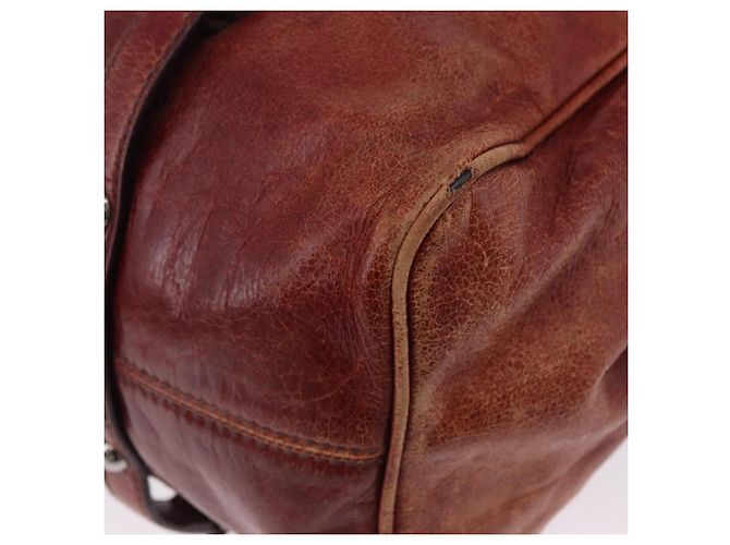 Borsa a mano Miu Miu in pelle rossa argento Auth 196298 Rosso - vista 9