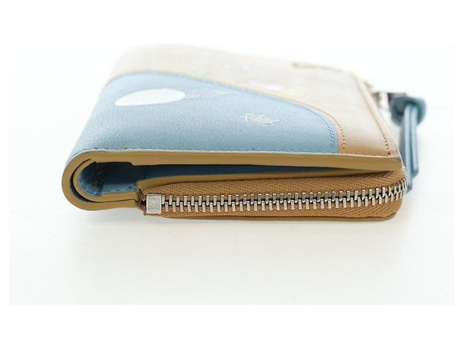 Portafoglio LOEWE in pelle Suna Fujita Collaboration Brown Silver Auth 195028M Marrone Argento - Ansicht 4