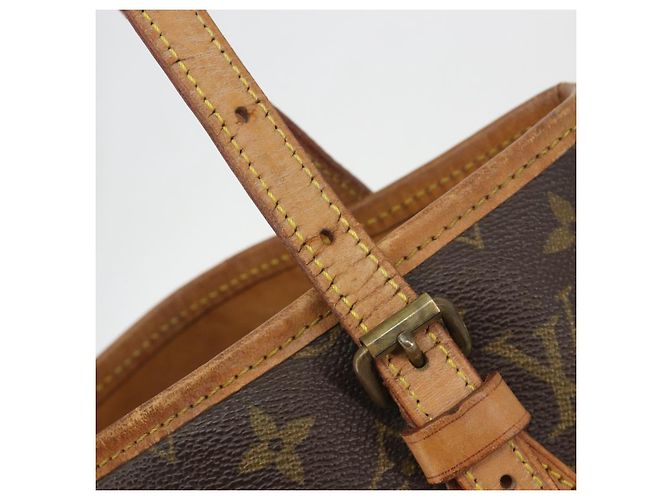 LOUIS VUITTON Borsa a spalla Monogram Bucket PM M42238 LV Auth 194314 Monogramma - vista 10
