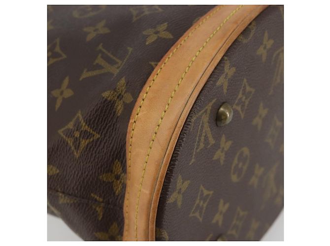 LOUIS VUITTON Borsa a spalla Monogram Bucket PM M42238 LV Auth 194314 Monogramma - vista 16