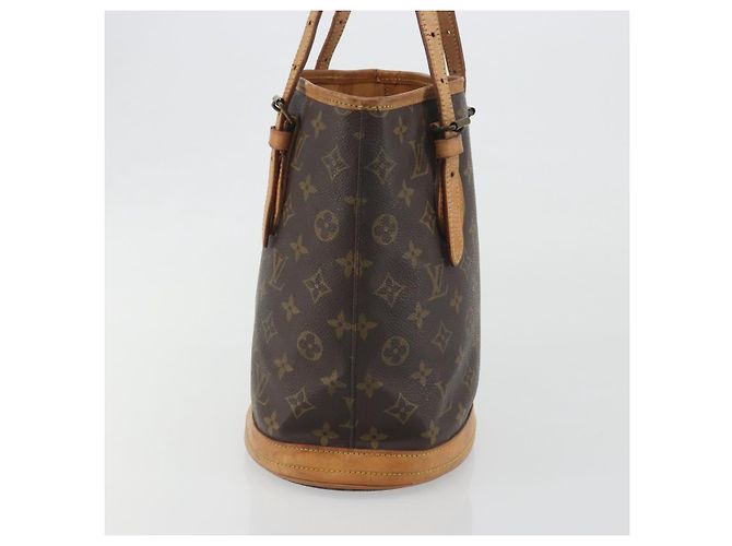 LOUIS VUITTON Borsa a spalla Monogram Bucket PM M42238 LV Auth 194314 Monogramma - vista 4
