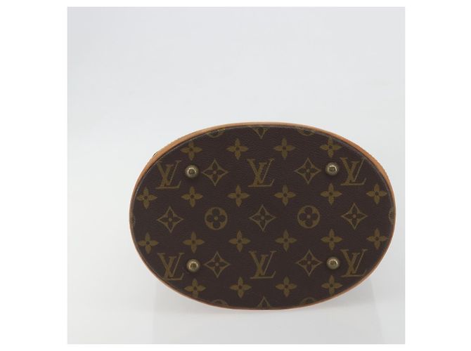 LOUIS VUITTON Borsa a spalla Monogram Bucket PM M42238 LV Auth 194314 Monogramma - vista 5
