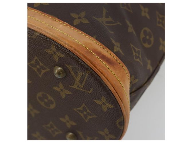 LOUIS VUITTON Borsa a spalla Monogram Bucket PM M42238 LV Auth 194314 Monogramma - vista 9