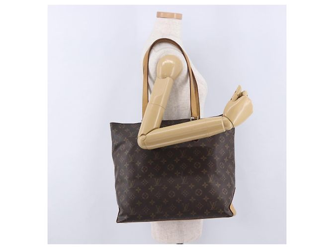 LOUIS VUITTON Monogram Cabas Mezzo Tote Bag M51151 LV Auth ka5579 Monogramma - vista 22