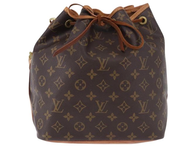 Borsa a tracolla LOUIS VUITTON Monogram Petit Noe M42226 LV Auth ka5655 Monogramma - vista 13