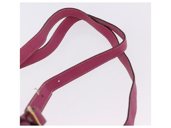 Zaino GUCCI Bamboo Camoscio Rosa Tono Oro 003 1705 0080 Auth BA14635 - vista 15