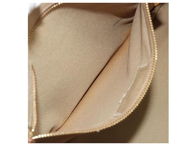 Borsa a mano PRADA Canapa M Canvas Beige Gold Auth 195043A D'oro - vista 22