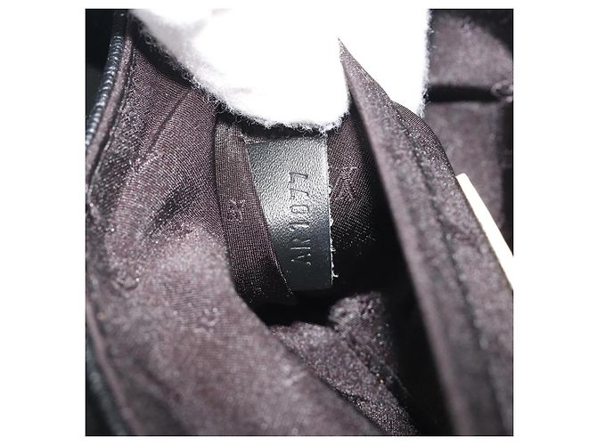 LOUIS VUITTON Borsa a Tracolla Suhari Precieux Pelle Nera M91776 Auth 194886SAV Nero - vista 11