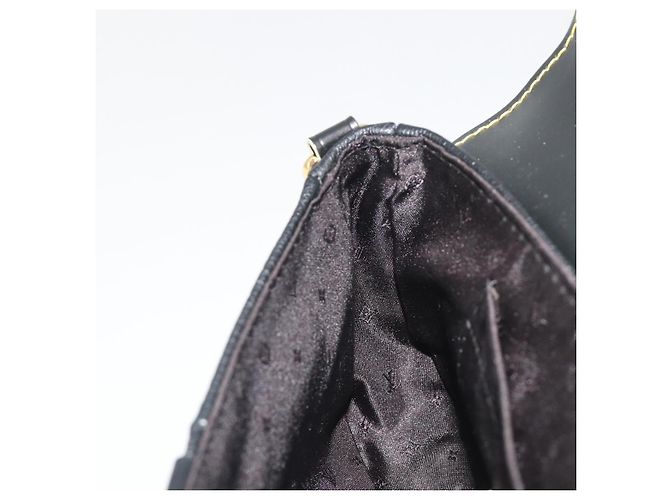 LOUIS VUITTON Borsa a Tracolla Suhari Precieux Pelle Nera M91776 Auth 194886SAV Nero - vista 22