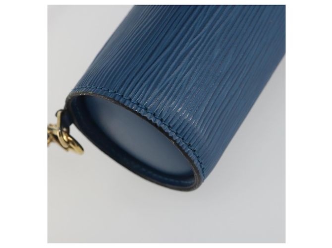 LOUIS VUITTON Epi Soufflot Pouch Blue LV Auth 196216 - vista 16