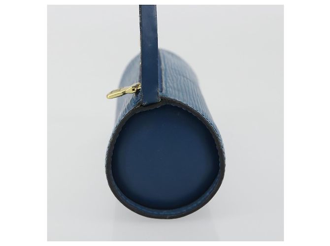 LOUIS VUITTON Epi Soufflot Pouch Blue LV Auth 196216 - vista 4
