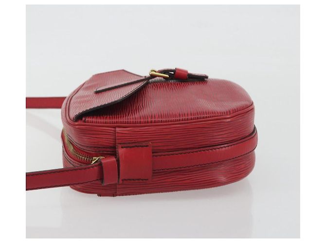 LOUIS VUITTON Epi Jeune Fille MM Shoulder Bag Red M52157 LV Auth 196198 Rosso - vista 4