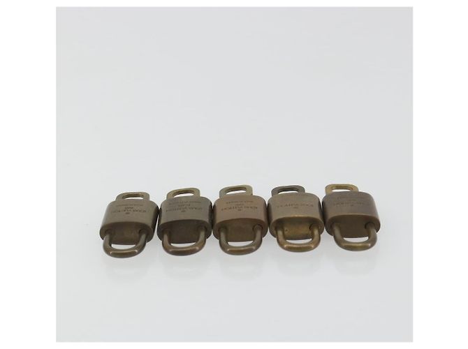 LOUIS VUITTON Padlock 10 Set Padlock metal Gold LV Auth 192564 Golden - view 7