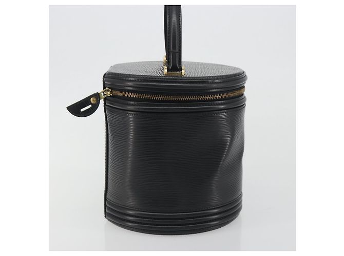 LOUIS VUITTON Borsa a Mano Epi Cannes Nera M48032 LV Auth bs36518 Nero - vista 4