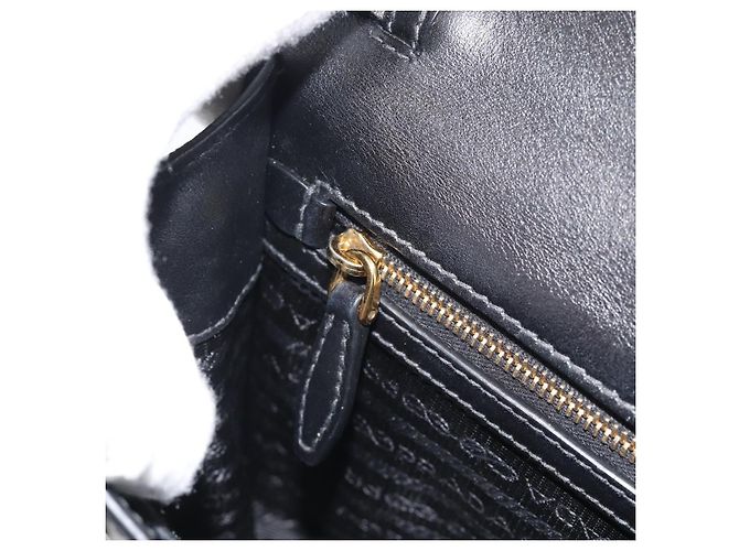 PRADA Shoulder Bag Leather Multicolor Gold Tone Auth 196091A Multiple colors - view 22