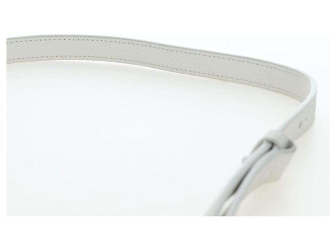 LOUIS VUITTON Taurillon Clemence Soft Trunk LV Friends M80146 Auth 194713SAM Bianco - vista 15
