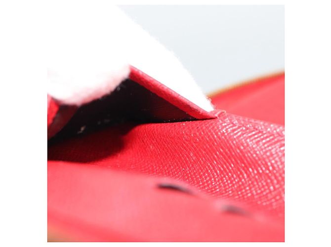 LOUIS VUITTON Epi Agenda Geod Portafoglio Rosso M63877 LV Auth 193771 - vista 12