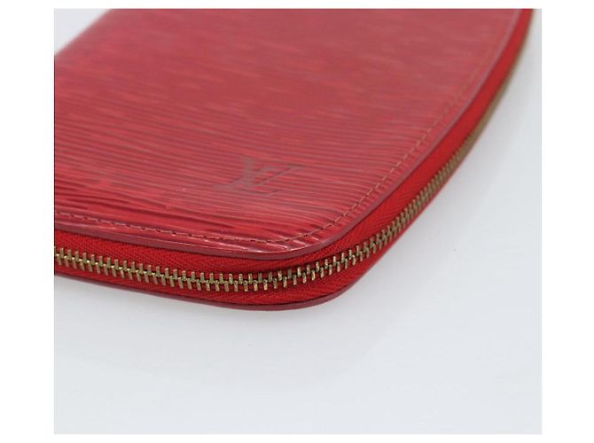 LOUIS VUITTON Epi Agenda Geod Portafoglio Rosso M63877 LV Auth 193771 - vista 7