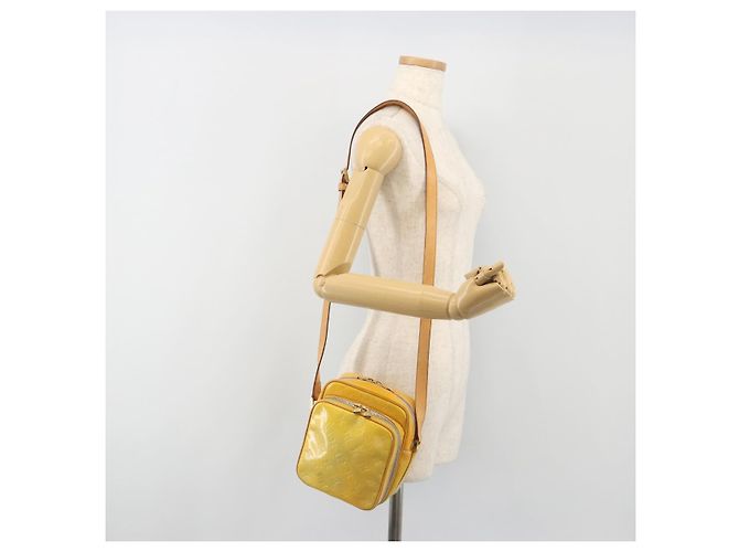 LOUIS VUITTON Monogram Vernis Wooster Shoulder Bag Gris M91036 LV Auth 195057 Grigio - vista 22