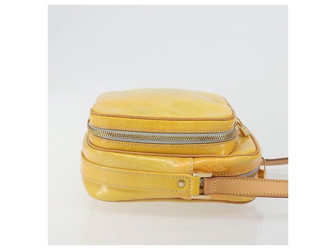 LOUIS VUITTON Monogram Vernis Wooster Shoulder Bag Gris M91036 LV Auth 195057 Grigio - vista 3