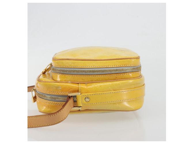 LOUIS VUITTON Monogram Vernis Wooster Shoulder Bag Gris M91036 LV Auth 195057 Grigio - vista 4