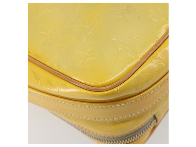 LOUIS VUITTON Monogram Vernis Wooster Shoulder Bag Gris M91036 LV Auth 195057 Grigio - vista 9
