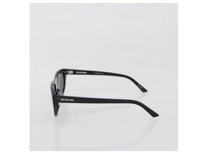 Gafas de sol BALENCIAGA Plástico Negro Blanco Auth bs36465 - vista 4