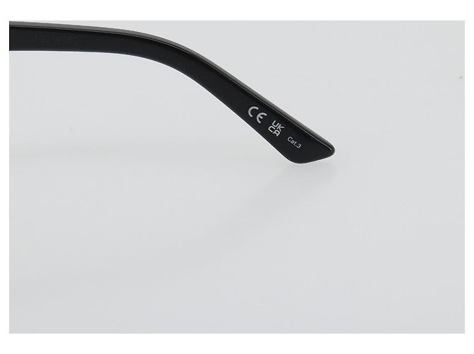 Gafas de sol BALENCIAGA Plástico Negro Blanco Auth bs36465 - vista 9