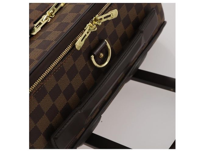 LOUIS VUITTON Damier Ebene Pegas 60 Suitcase N23255 LV Auth 189035 - vista 10