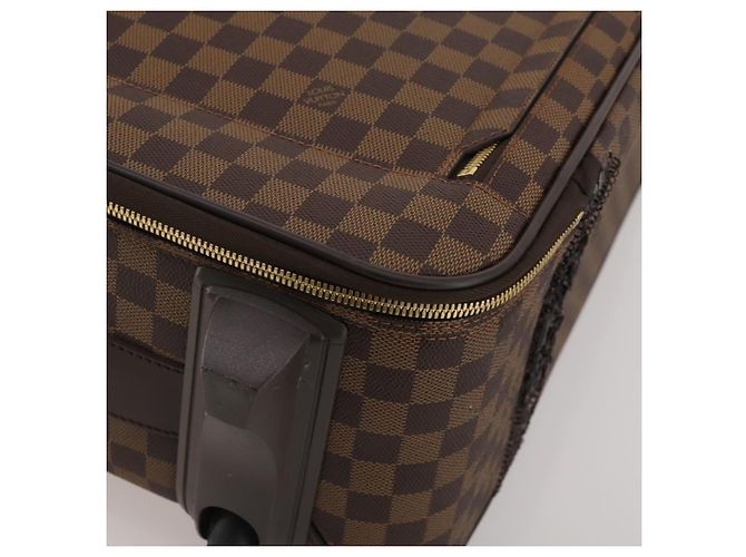 LOUIS VUITTON Damier Ebene Pegas 60 Suitcase N23255 LV Auth 189035 - vista 17