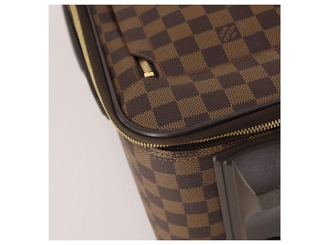 LOUIS VUITTON Damier Ebene Pegas 60 Suitcase N23255 LV Auth 189035 - vista 18