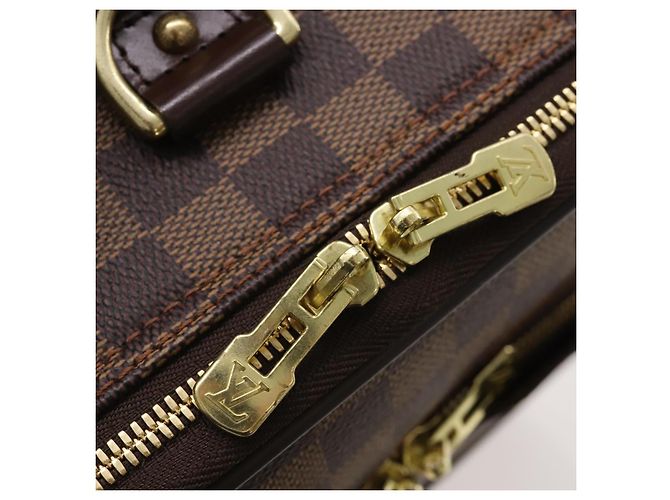 LOUIS VUITTON Damier Ebene Pegas 60 Suitcase N23255 LV Auth 189035 - vista 23