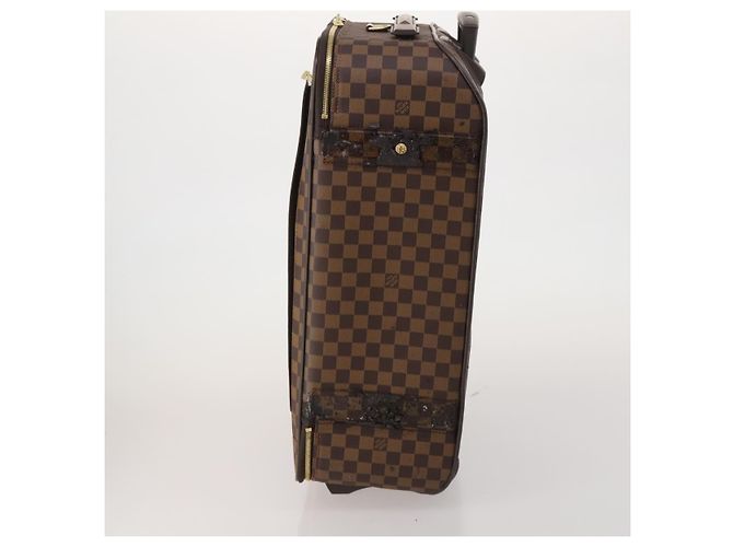 LOUIS VUITTON Damier Ebene Pegas 60 Suitcase N23255 LV Auth 189035 - vista 3