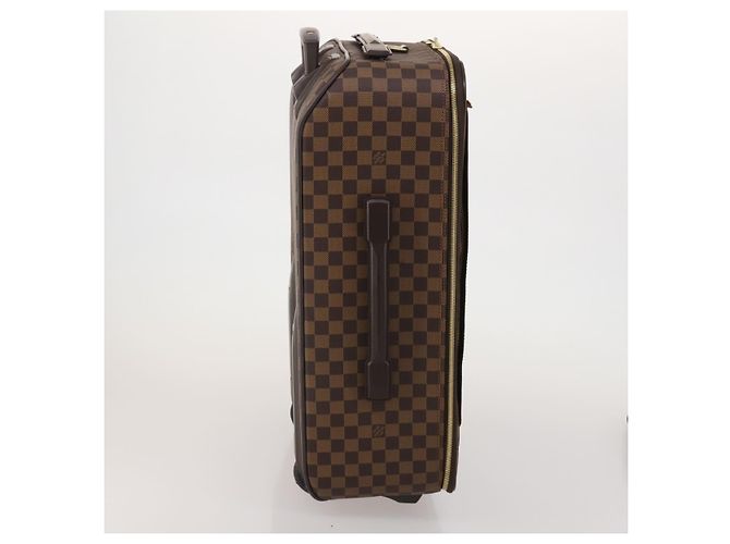 LOUIS VUITTON Damier Ebene Pegas 60 Suitcase N23255 LV Auth 189035 - vista 5