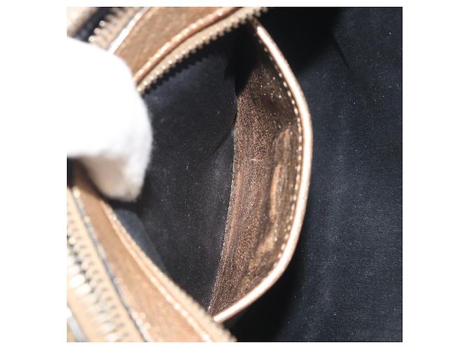 Borsa a tracolla Miu Miu in pelle oro Auth bs36779A D'oro - vista 11