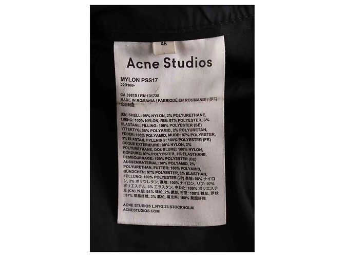 Schwarze Jacke von Acne Studios - Ansicht 6