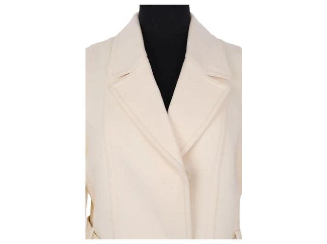Abrigo Valentino de lana virgen y cashmere beige claro beige - vista 2