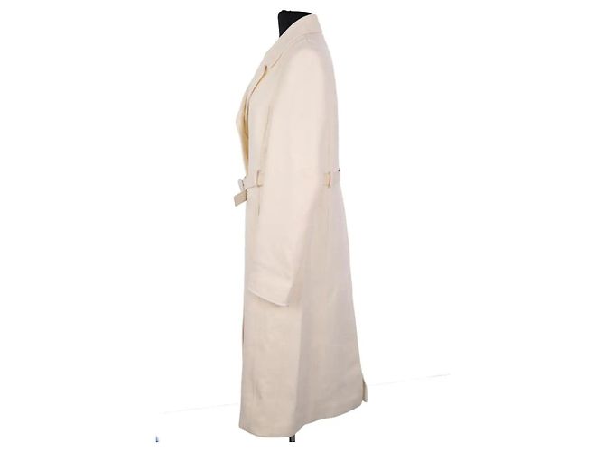 Abrigo Valentino de lana virgen y cashmere beige claro beige - vista 3