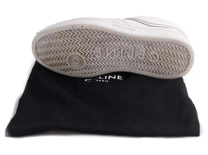 Sneakers Céline in pelle bianca Bianco - vista 6