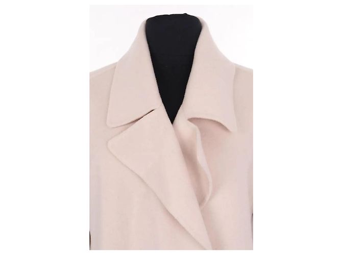 Abrigo de lana Gerard Darel ecru Crudo - vista 2