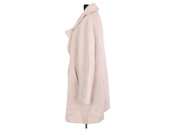 Abrigo de lana Gerard Darel ecru Crudo - vista 3