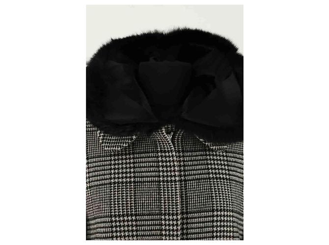Claudie Pierlot Abrigo negro - vista 2