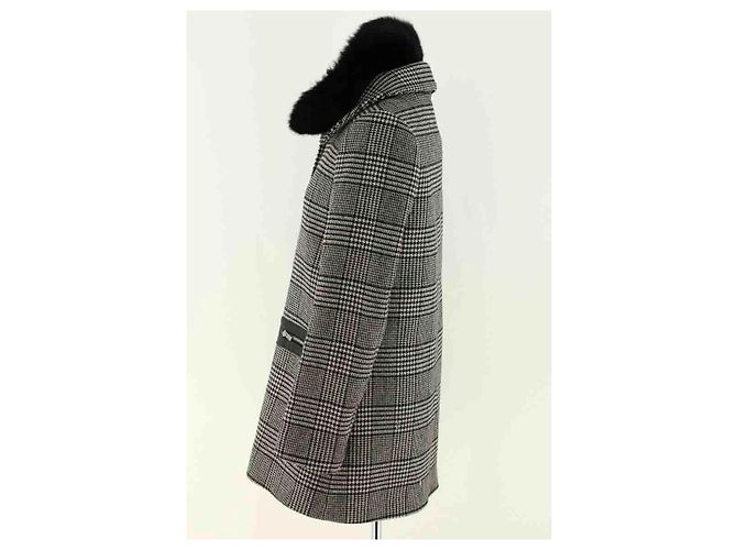 Claudie Pierlot Abrigo negro - vista 3