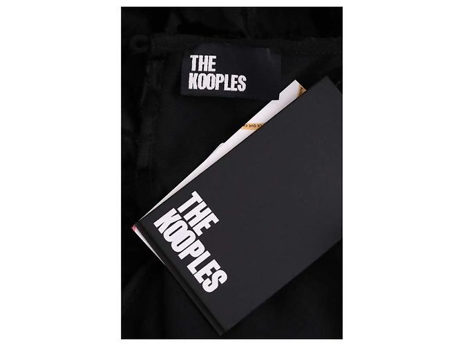 The Kooples Vestido negro - vista 5
