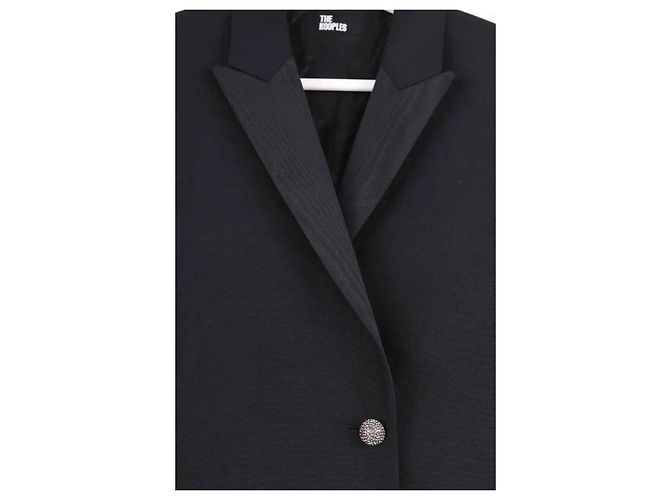 The Kooples schwarzer Wollblazer - Ansicht 2