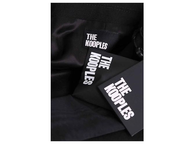 The Kooples schwarzer Wollblazer - Ansicht 5