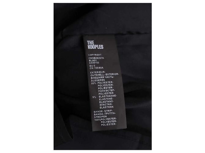 The Kooples Abito nero - vista 5