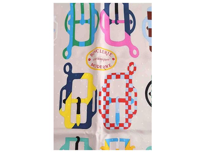 Hermès Multicolor square scarf Multiple colors - view 3